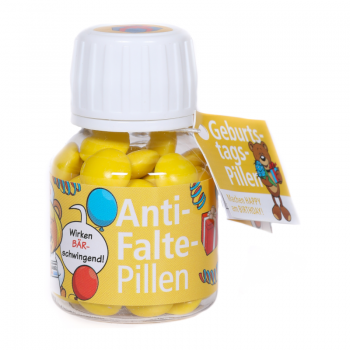 Anti Falte Schokoladen-Pillen